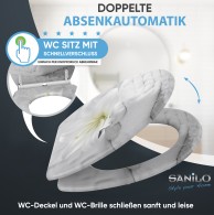 WC-Sitz mit Absenkautomatik und Schnellverschluss Good Feeling - Premium Toilettendeckel direkt vom Hersteller