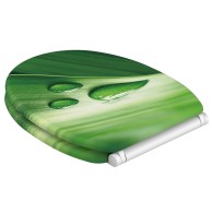 6-teiliges Badezimmer Set Green Leaf