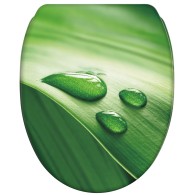 6-teiliges Badezimmer Set Green Leaf