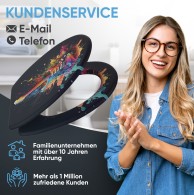 WC-Sitz mit Absenkautomatik und Schnellverschluss Guitar - Premium Toilettendeckel direkt vom Hersteller
