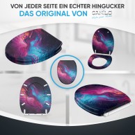 WC-Sitz mit Absenkautomatik und Schnellverschluss Lumen - Premium Toilettendeckel direkt vom Hersteller