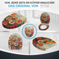 WC-Sitz mit Absenkautomatik und Schnellverschluss Florum - Premium Toilettendeckel direkt vom Hersteller
