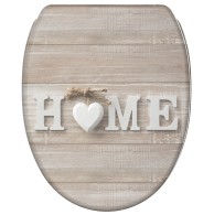WC-Sitz mit Absenkautomatik und Schnellverschluss Home - Premium Toilettendeckel direkt vom Hersteller