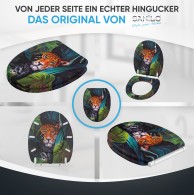 WC-Sitz mit Absenkautomatik und Schnellverschluss Hunter - Premium Toilettendeckel direkt vom Hersteller