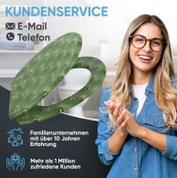 WC-Sitz mit Absenkautomatik und Schnellverschluss Kaktus - Premium Toilettendeckel direkt vom Hersteller