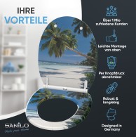 Soft Close Toilet Seat Carribean
