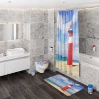 WC-Sitz mit Absenkautomatik Leuchtturm - Premium Toilettendeckel direkt vom Hersteller