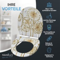 Soft Close Toilet Seat Harmony