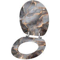 WC-Sitz Marmor Abstrakt - Premium Toilettendeckel direkt vom Hersteller