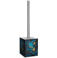 WC-Bürste Marmor Cobalt