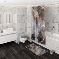 WC-Sitz Marmor Abstrakt - Premium Toilettendeckel direkt vom Hersteller