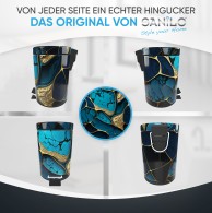 Kosmetikeimer Marmor Cobalt 3 Liter