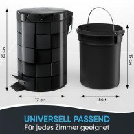 Kosmetikeimer Faylora 3 Liter
