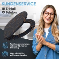 WC-Sitz mit Absenkautomatik und Schnellverschluss Mesh - Premium Toilettendeckel direkt vom Hersteller