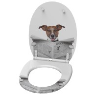 3-teiliges Badezimmer Set Newspaper