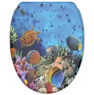 WC-Sitz mit Absenkautomatik und Schnellverschluss Ocean - Premium Toilettendeckel direkt vom Hersteller