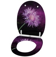 6-teiliges Badezimmer Set Purple Dust