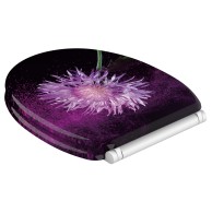 6-teiliges Badezimmer Set Purple Dust