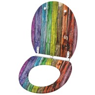 6-teiliges Badezimmer Set Rainbow