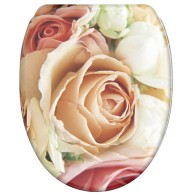 Soft Close Toilet Seat Pink Rose