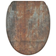 WC-Sitz mit Absenkautomatik und Schnellverschluss Rusty - Premium Toilettendeckel direkt vom Hersteller