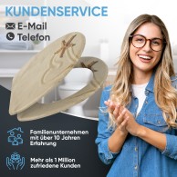 WC-Sitz mit Absenkautomatik und Schnellverschluss Sandy - Premium Toilettendeckel direkt vom Hersteller