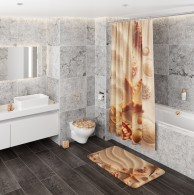 6-teiliges Badezimmer Set Sanibel