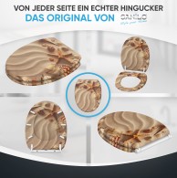WC-Sitz mit Absenkautomatik und Schnellverschluss Sanibel - Premium Toilettendeckel direkt vom Hersteller
