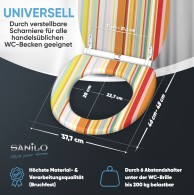 Soft Close Toilet Seat Starstripes