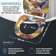 WC-Sitz mit Absenkautomatik und Schnellverschluss Twinky - Premium Toilettendeckel direkt vom Hersteller