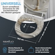 Soft Close Toilet Seat Harmony