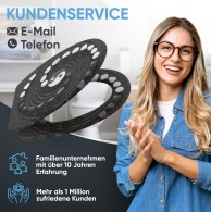 WC-Sitz mit Absenkautomatik und Schnellverschluss Yin Yang - Premium Toilettendeckel direkt vom Hersteller