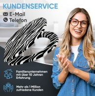 WC-Sitz mit Absenkautomatik und Schnellverschluss Zebra Look - Premium Toilettendeckel direkt vom Hersteller
