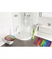 6-teiliges Badezimmer Set Rainbow