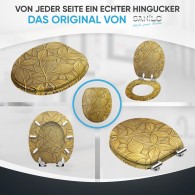 WC-Sitz mit Absenkautomatik Bractea - Premium Toilettendeckel direkt vom Hersteller
