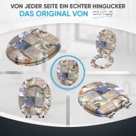 WC-Sitz mit Absenkautomatik Livia - Premium Toilettendeckel direkt vom Hersteller