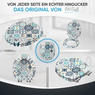 WC-Sitz mit Absenkautomatik Palazzo - Premium Toilettendeckel direkt vom Hersteller