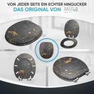 WC-Sitz mit Absenkautomatik Shield - Premium Toilettendeckel direkt vom Hersteller
