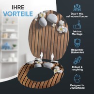 WC-Sitz mit Absenkautomatik Zentara - Premium Toilettendeckel direkt vom Hersteller