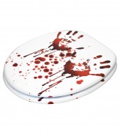 WC-Sitz Blood Hands - Premium Toilettendeckel direkt vom Hersteller