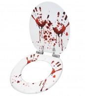 WC-Sitz Blood Hands - Premium Toilettendeckel direkt vom Hersteller