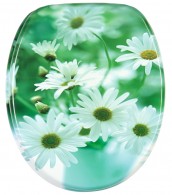 Soft Close Toilet Seat Daisies