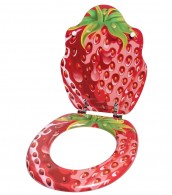 WC-Sitz Strawberry - Premium Toilettendeckel direkt vom Hersteller