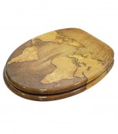 WC-Sitz World Map - Premium Toilettendeckel direkt vom Hersteller